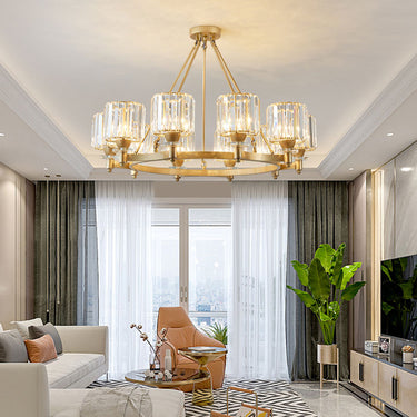 crystal lights for living room